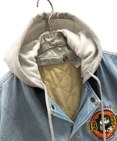 DISNEY（ディズニー）DISNEY (ディズニー) 90sデニムスタジャン インディゴ サイズ:MEDIUMの古着・服飾アイテム