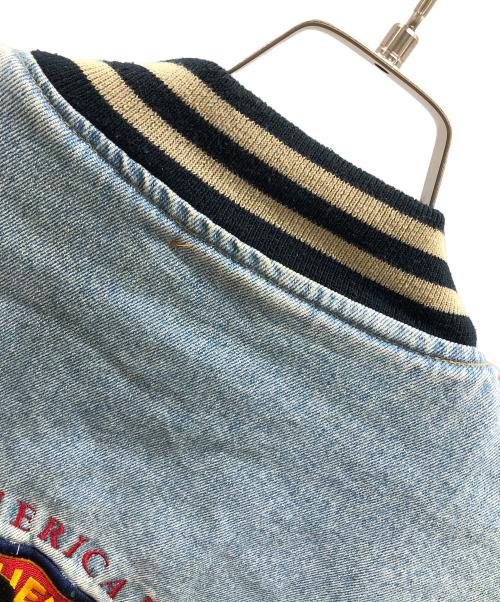 DISNEY（ディズニー）DISNEY (ディズニー) 90sデニムスタジャン インディゴ サイズ:MEDIUMの古着・服飾アイテム