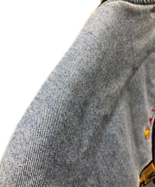 DISNEY（ディズニー）DISNEY (ディズニー) 90sデニムスタジャン インディゴ サイズ:MEDIUMの古着・服飾アイテム