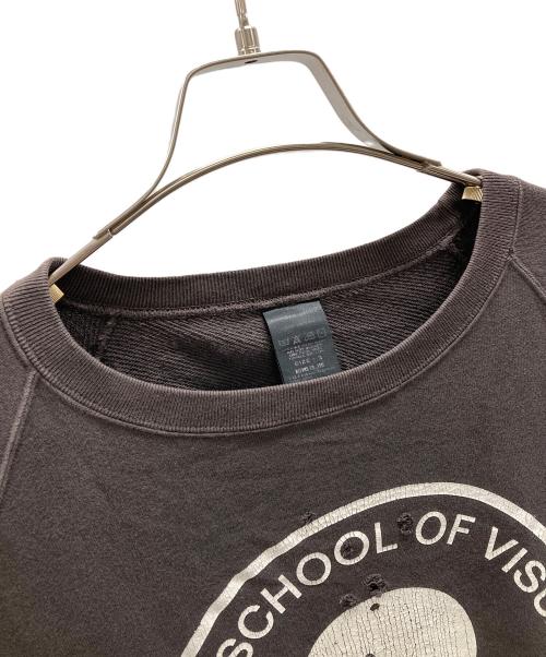 NUMBER (N)INE（ナンバーナイン）NUMBER (N)INE (ナンバーナイン) ダメージ加工スウェット グレー サイズ:3の古着・服飾アイテム