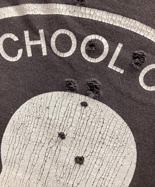 NUMBER (N)INE（ナンバーナイン）NUMBER (N)INE (ナンバーナイン) ダメージ加工スウェット グレー サイズ:3の古着・服飾アイテム