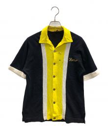 Hilton（ヒルトン）の古着「50sボーリングシャツ」｜イエロー×ブラック