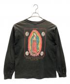 FRUIT OF THE LOOMフルーツオブザルーム）の古着「長袖Tシャツ CAFE PASQUAL'S SANTA FE（カフェ パスクアルズ サンタ フェ）」｜ブラック