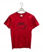SUPREME×UNDERCOVERシュプリーム×アンダーカバー）の古着「アンダーカバーベアーTシャツ」｜レッド