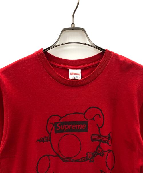 SUPREME（シュプリーム）SUPREME (シュプリーム) UNDERCOVER (アンダーカバー) アンダーカバーベアーTシャツ レッド サイズ:Sの古着・服飾アイテム
