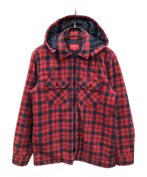 SUPREME（シュプリーム）SUPREME (シュプリーム) 中綿キルティングジャケット レッド サイズ:Sの古着・服飾アイテム