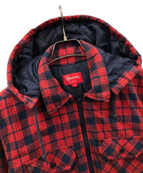 SUPREME（シュプリーム）SUPREME (シュプリーム) 中綿キルティングジャケット レッド サイズ:Sの古着・服飾アイテム