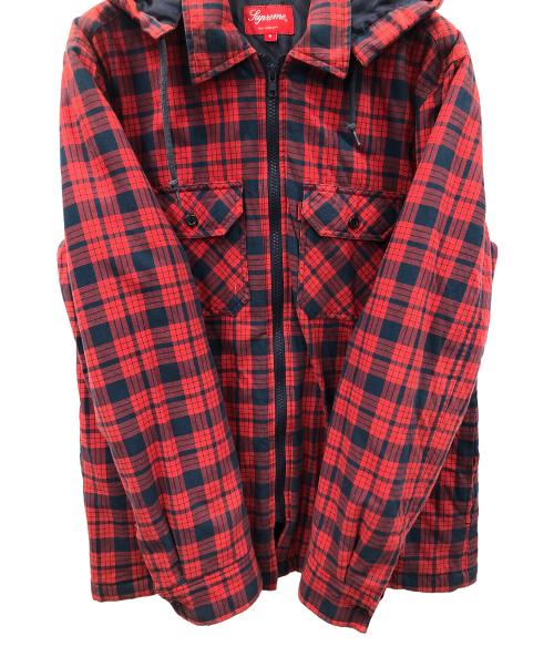 SUPREME（シュプリーム）SUPREME (シュプリーム) 中綿キルティングジャケット レッド サイズ:Sの古着・服飾アイテム