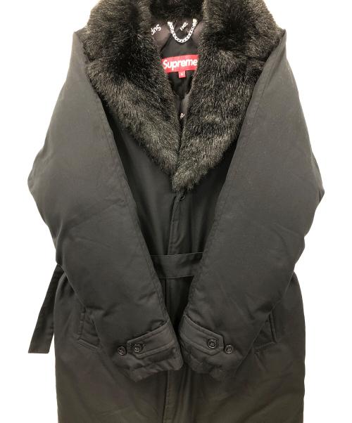SUPREME（シュプリーム）SUPREME (シュプリーム) ダウントレンチコート ブラック サイズ:Sの古着・服飾アイテム