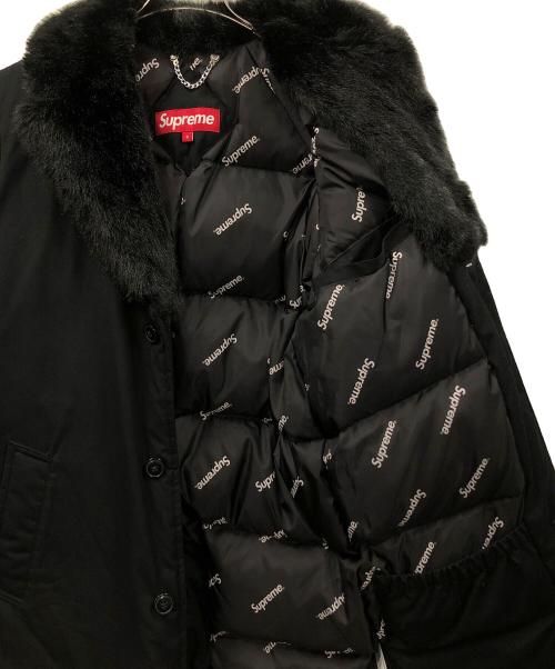 SUPREME（シュプリーム）SUPREME (シュプリーム) ダウントレンチコート ブラック サイズ:Sの古着・服飾アイテム
