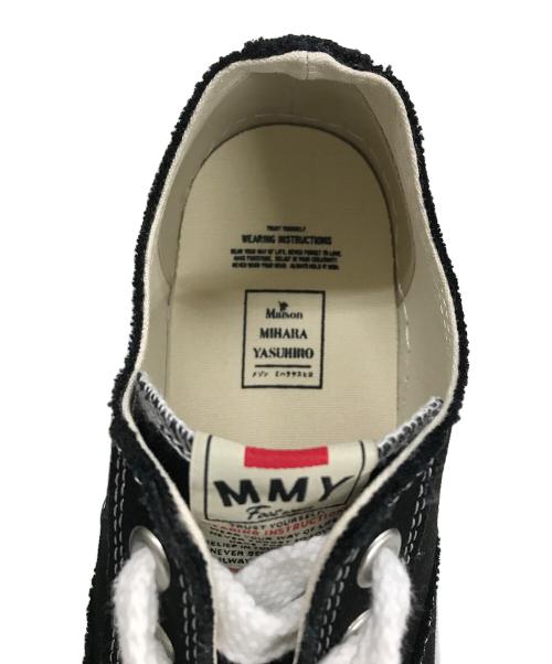 Maison MIHARA YASUHIRO（メゾン ミハラ ヤスヒロ）Maison MIHARA YASUHIRO (メゾン ミハラ ヤスヒロ) スニーカーHANK （ハンク) ブラック×ホワイト サイズ:42の古着・服飾アイテム