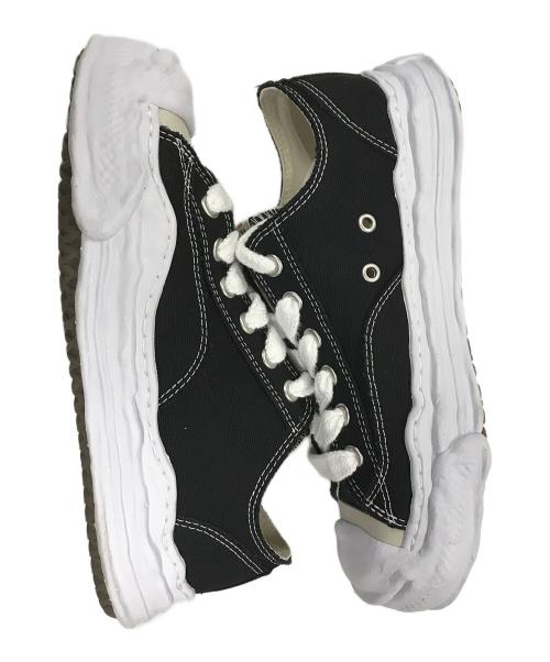 Maison MIHARA YASUHIRO（メゾン ミハラ ヤスヒロ）Maison MIHARA YASUHIRO (メゾン ミハラ ヤスヒロ) スニーカーHANK （ハンク) ブラック×ホワイト サイズ:42の古着・服飾アイテム