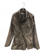 14th addictionフォーティーンスアディクション）の古着「レザージャケット」｜グレー