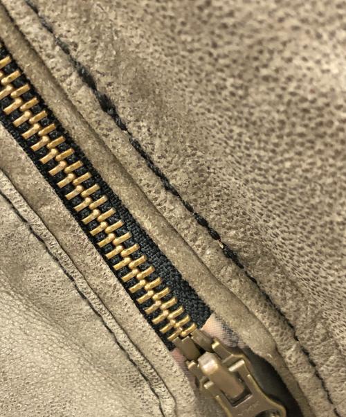 14th addiction（フォーティーンスアディクション）14th addiction (フォーティーンスアディクション) レザージャケット グレー サイズ:実寸サイズにてご確認ください。の古着・服飾アイテム