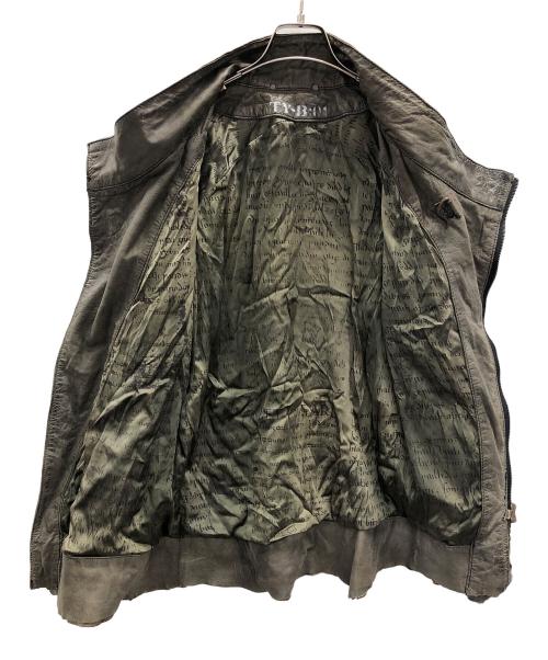 14th addiction（フォーティーンスアディクション）14th addiction (フォーティーンスアディクション) レザージャケット グレー サイズ:実寸サイズにてご確認ください。の古着・服飾アイテム