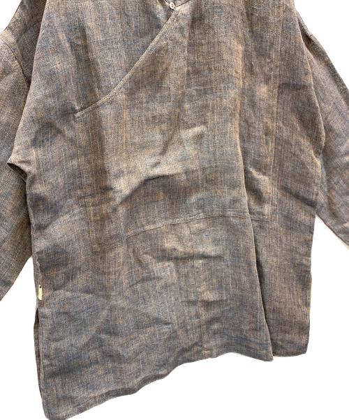 USAATO（ウサト）USAATO (ウサト) シャツ ブラウン系 サイズ:実寸サイズにてご確認下さい。の古着・服飾アイテム