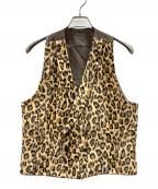 My way manマイウェイマン）の古着「ベスト」｜カーキ×ブラウン