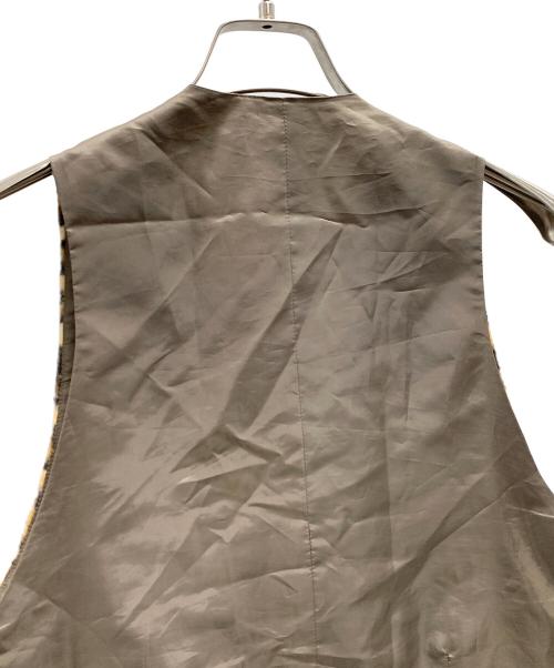 My way man（マイウェイマン）My way man (マイウェイマン) ベスト カーキ×ブラウン サイズ:Lの古着・服飾アイテム