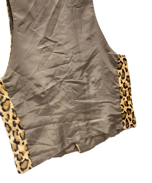 My way man（マイウェイマン）My way man (マイウェイマン) ベスト カーキ×ブラウン サイズ:Lの古着・服飾アイテム