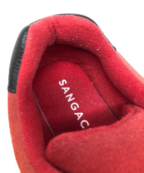 Sangacio（サンガッチョ）Sangacio (サンガッチョ) ローカットスニーカー 	にゅ～ず レッド サイズ:23.5cmの古着・服飾アイテム