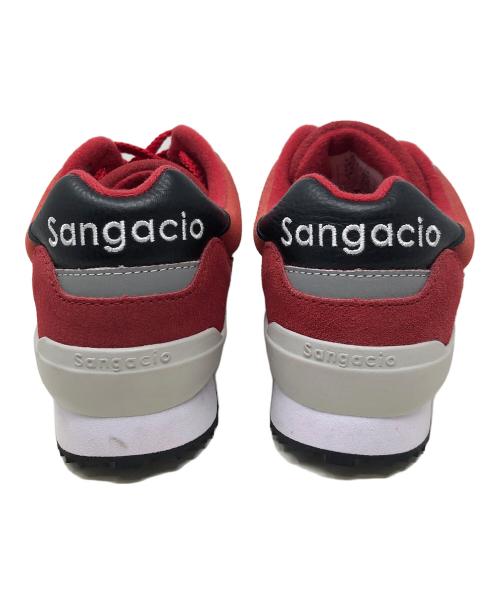 Sangacio（サンガッチョ）Sangacio (サンガッチョ) ローカットスニーカー 	にゅ～ず レッド サイズ:23.5cmの古着・服飾アイテム