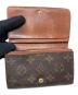 中古・古着 LOUIS VUITTON (ルイ ヴィトン) 2つ折り財布 モノグラム ポルトモネ・ビエ・トレゾール サイズ:実寸サイズにてご確認ください。：4000円