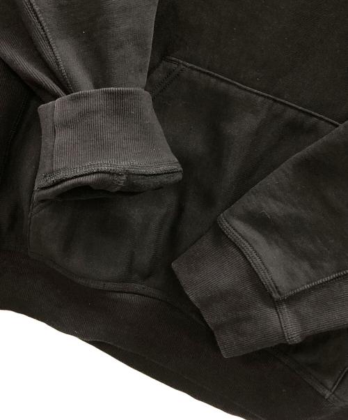 CarHartt（カーハート）CarHartt (カーハート) パーカー HOODED AMERICAN SCRIPT SWEAT（フーデットアメリカンスクリプトスウェット） 刺繍ロゴ ブラック サイズ:XLの古着・服飾アイテム