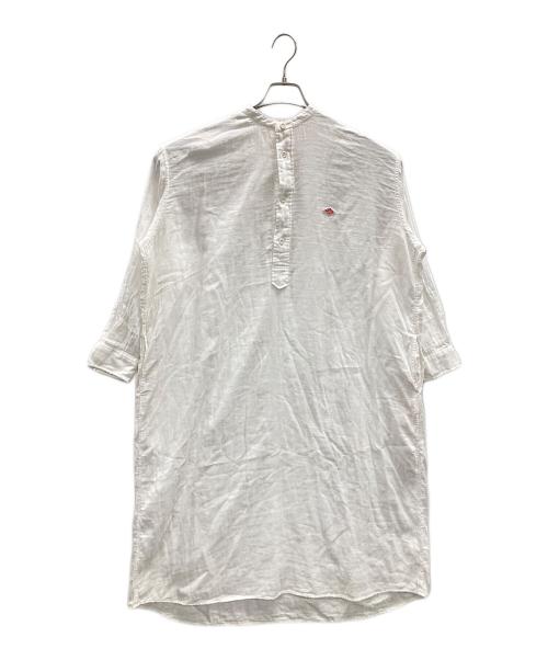 DANTON（ダントン）DANTON (ダントン) ロングシャツ ホワイト サイズ:36の古着・服飾アイテム