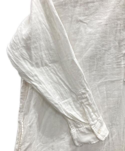 DANTON（ダントン）DANTON (ダントン) ロングシャツ ホワイト サイズ:36の古着・服飾アイテム