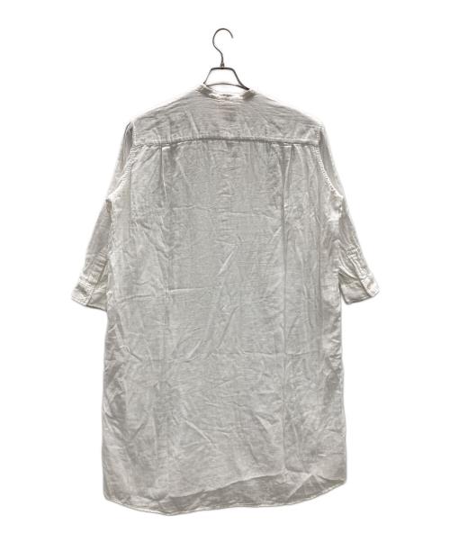 DANTON（ダントン）DANTON (ダントン) ロングシャツ ホワイト サイズ:36の古着・服飾アイテム