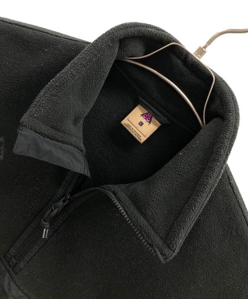NIKE ACG（ナイキエーシージー）NIKE ACG (ナイキエージーシー) ポーラーアノラックフリースジャケット ブラック サイズ:Lの古着・服飾アイテム