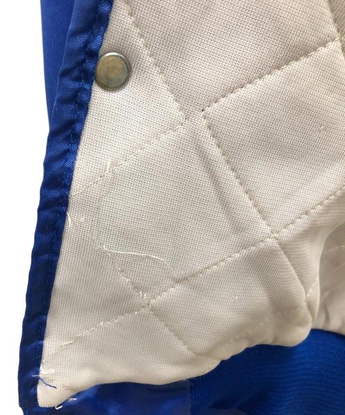 Swing ster（スウィングスター）Swing ster (スウィングスター) CHICAGO CUBS（シカゴカブズ）ナイロンブルゾン ブルー サイズ:XLの古着・服飾アイテム