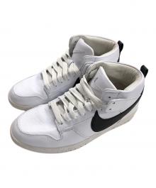 NIKE×RICCARDO TISCI（ナイキ×リカルド・ティッシ）の古着「ハイカットスニーカー Dunk High LUX Chukka "White/Black"(ダンク ハイ ラックス チャッカ "ホワイト/ブラック")」｜ホワイト×ブラック