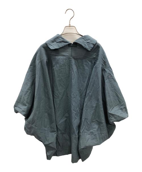 ART MIX 萌（アート ミックス モユル）ART MIX 萌 (アート ミックス モユル) シャツブラウス ネイビー サイズ:M～Lの古着・服飾アイテム