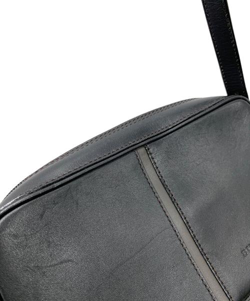 BURBERRY（バーバリー）BURBERRY (バーバリー) レザーショルダーバッグ ブラック サイズ:実寸サイズにてご確認ください。の古着・服飾アイテム