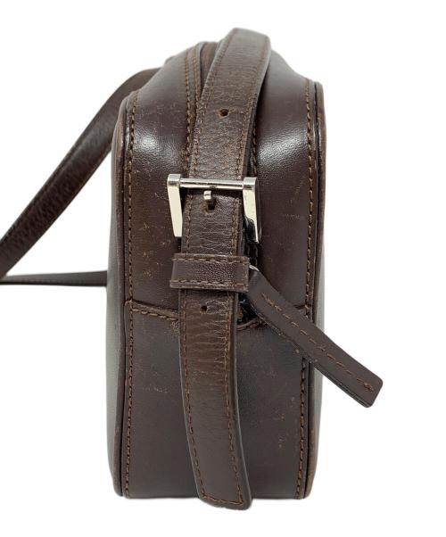BURBERRY（バーバリー）BURBERRY (バーバリー) レザーショルダーバッグ ブラウン サイズ:実寸サイズにてご確認ください。の古着・服飾アイテム