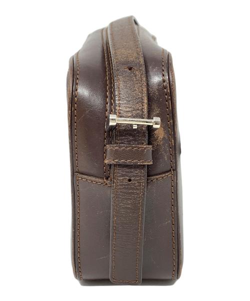 BURBERRY（バーバリー）BURBERRY (バーバリー) レザーショルダーバッグ ブラウン サイズ:実寸サイズにてご確認ください。の古着・服飾アイテム