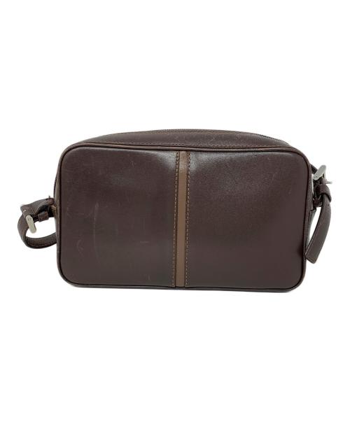 BURBERRY（バーバリー）BURBERRY (バーバリー) レザーショルダーバッグ ブラウン サイズ:実寸サイズにてご確認ください。の古着・服飾アイテム