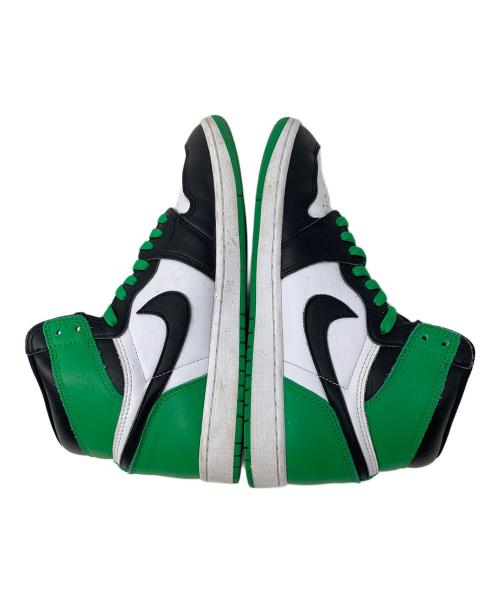 NIKE（ナイキ）NIKE (ナイキ) スニーカー AIR JORDAN 1 RETRO HIGH OG (エア ジョーダン 1 レトロ ハイ OG ) ホワイト×グリーン サイズ:27.5cmの古着・服飾アイテム
