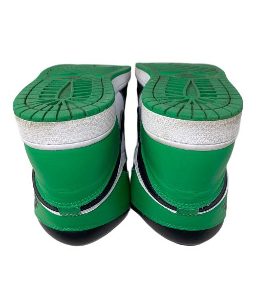 NIKE（ナイキ）NIKE (ナイキ) スニーカー AIR JORDAN 1 RETRO HIGH OG (エア ジョーダン 1 レトロ ハイ OG ) ホワイト×グリーン サイズ:27.5cmの古着・服飾アイテム