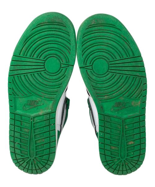 NIKE（ナイキ）NIKE (ナイキ) スニーカー AIR JORDAN 1 RETRO HIGH OG (エア ジョーダン 1 レトロ ハイ OG ) ホワイト×グリーン サイズ:27.5cmの古着・服飾アイテム