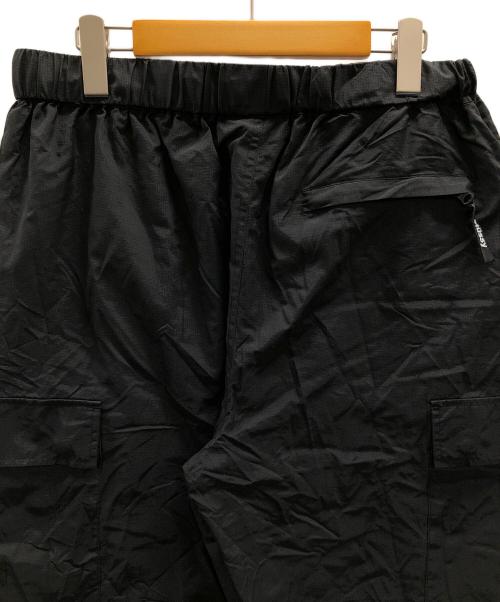 stussy（ステューシー）stussy (ステューシー) ナイロンパンツ Nylon Ripstop Surplus Cargo（ナイロン リップストップ サープラス カーゴ） ブラック サイズ:Mの古着・服飾アイテム