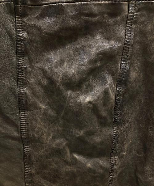GIORGIO BRATO（ジョルジョブラッド）GIORGIO BRATO (ジョルジョブラッド) レザージャケット グレー サイズ:40の古着・服飾アイテム