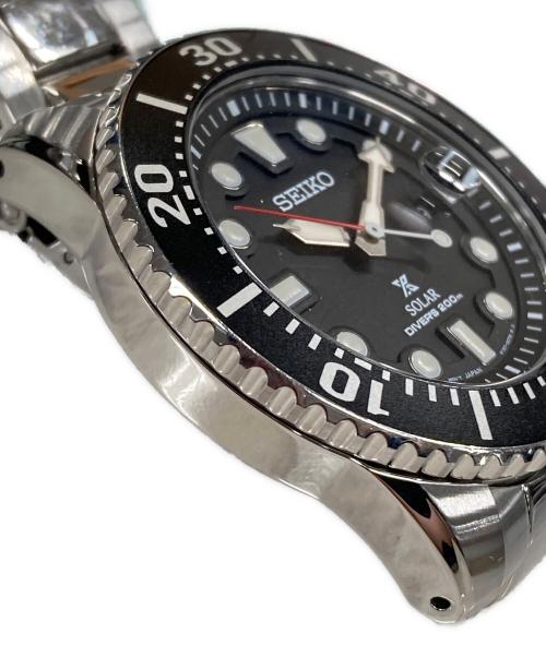 SEIKO（セイコー）SEIKO (セイコー) 腕時計 プロスペックス ソーラー ダイバー 200m ブラック サイズ:実寸サイズにてご確認ください。の古着・服飾アイテム