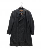 Aquascutumアクアスキュータム）の古着「ライナー付トレンチコート」｜ブラック
