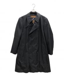 Aquascutum（アクアスキュータム）の古着「ライナー付トレンチコート」｜ブラック