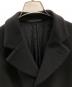 Ermenegildo Zegna soft (エルメネジルドゼニアソフト) ウール ロング チェスターコート ブラック サイズ:46：8000円