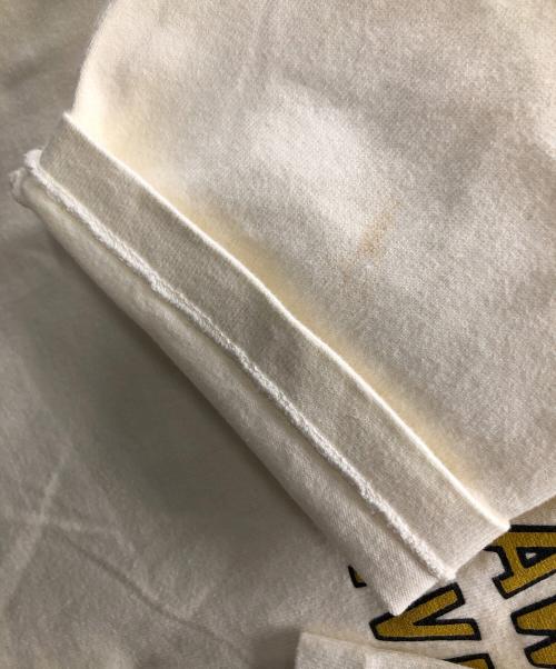 TENDERLOIN（テンダーロイン）TENDERLOIN (テンダーロイン) 7分袖カットソー NFL（エヌ エフ エル）フットボールTシャツ ホワイト サイズ:MEDIUMの古着・服飾アイテム