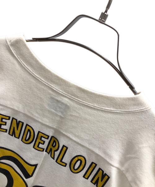 TENDERLOIN（テンダーロイン）TENDERLOIN (テンダーロイン) 7分袖カットソー NFL（エヌ エフ エル）フットボールTシャツ ホワイト サイズ:MEDIUMの古着・服飾アイテム
