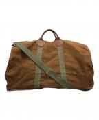 L.L.Beanエルエルビーン）の古着「2WAYバッグ ショルダーバッグ ボストンバッグ」｜ブラウン×オリーブ